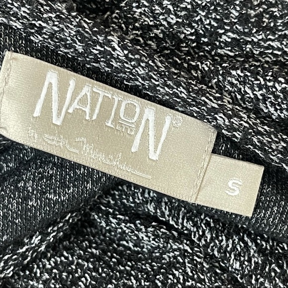 Nation LTD black‎ dolman sleeve knit dress S - Picture 2 of 5